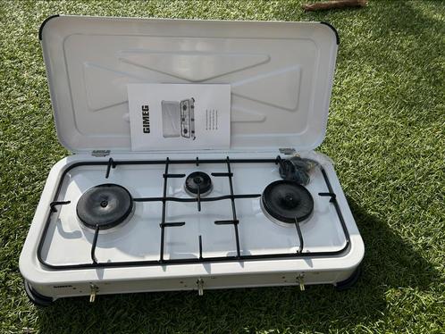 Gimeg driepits Kooktoestel camping, nieuw, Caravans en Kamperen, Kampeeraccessoires, Zo goed als nieuw, Ophalen