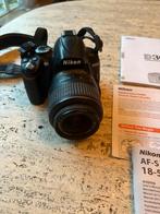 Nikon D3000 Spiegelreflexcamera zo goed als nieuw, Ophalen of Verzenden, Zo goed als nieuw, Nikon