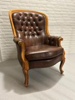 Mooie klassiek fauteuil - chesterfield stijl, Ophalen