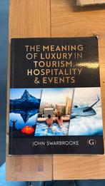 The meaning of luxeryin tourism,hospitality & events, Ophalen, Beta, Gelezen