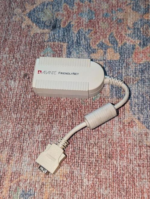 Asante FriendlyNet FN10TA Ethernet Adapter voor Apple, Computers en Software, Vintage Computers, Ophalen of Verzenden