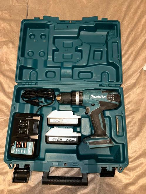 Makita schroefmachine/klopboor 18volt, Doe-het-zelf en Verbouw, Gereedschap | Boormachines, Zo goed als nieuw, Boor- en Schroefmachine