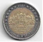 2 euro Duitsland 2007 - Mecklenburg Vorpommern - Letter F, Ophalen of Verzenden, Duitsland, 2 euro, Losse munt