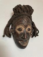 Authentiek Afrikaans Chokwe Masker Congo Tribal & Hoofdtooi, Antiek en Kunst, Kunst | Niet-Westerse kunst, Ophalen of Verzenden