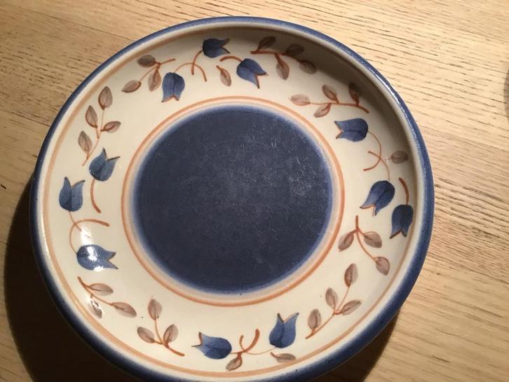 Prachtigeschaal van het merk “DE VLIEG” bekijk de achterkant, Antiek en Kunst, Antiek | Wandborden en Tegels, Ophalen of Verzenden