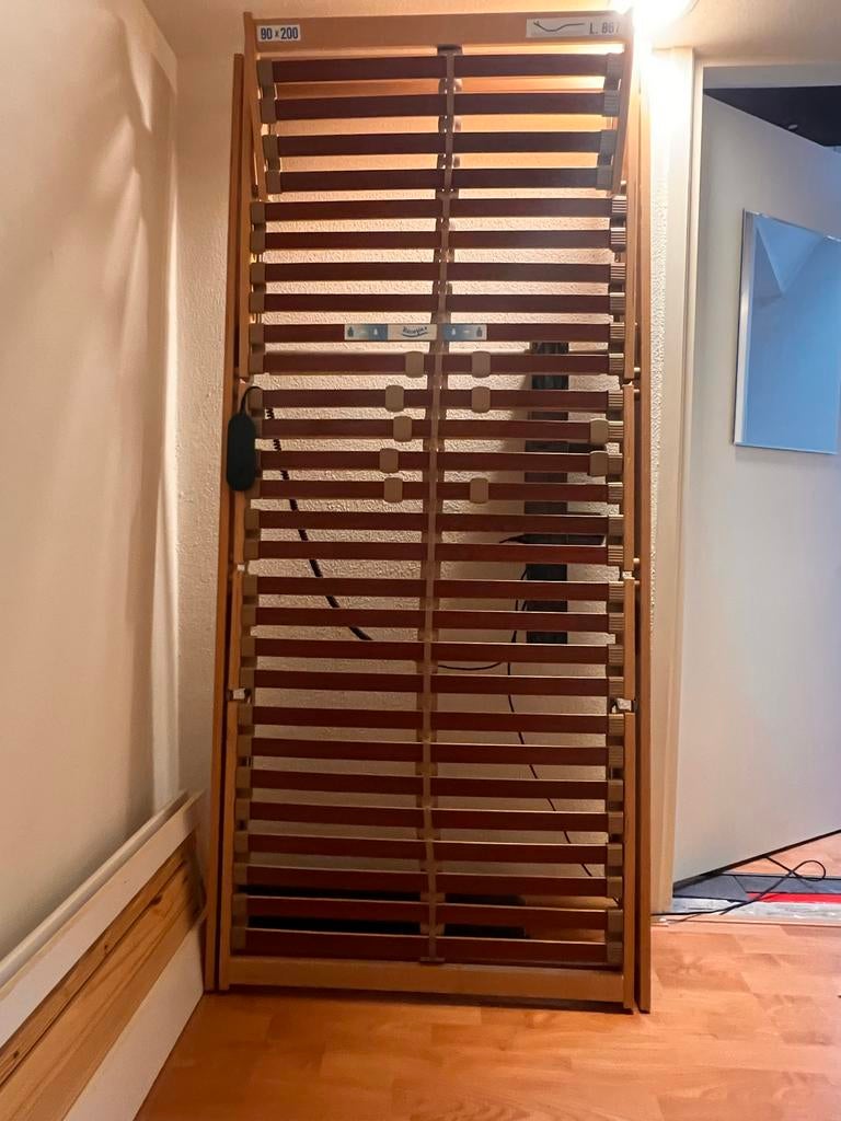 Elektrische bedbodem 90x200 Recor Bedding, 90 cm, Eenpersoons, Ophalen of Verzenden, Zo goed als nieuw