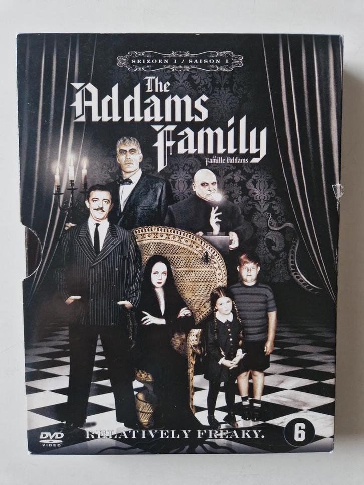 The Addams Family - Seizoen 1 DVD Boxset, Cd's en Dvd's, Dvd's | Tv en Series, Gebruikt, Komedie, Boxset, Alle leeftijden, Ophalen of Verzenden