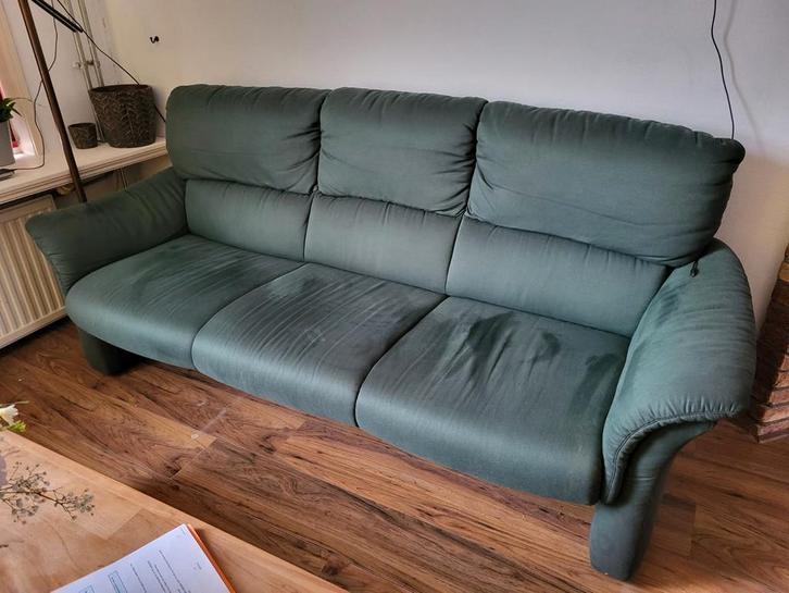 2 en 3 zits banken met kussens, Huis en Inrichting, Banken | Sofa's en Chaises Longues, Gebruikt, Tweepersoons, 150 tot 200 cm