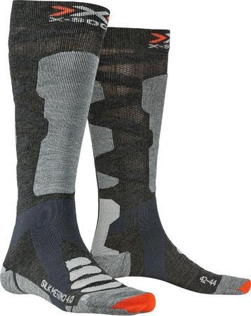 X-Socks Ski Silk Merino 4.0 warme comfortabele heren skisokk beschikbaar voor biedingen