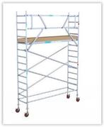 Euroscaffold Basis rolsteiger 90 x 305 x 5,2m werkhoogte, Ophalen, Nieuw, Rolsteiger of Kamersteiger, 5 meter of hoger