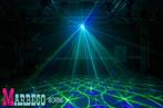Laser effect Anthe II Double Laser 600mW RGB Gobo DMX IRC, Kleur, Nieuw, Laser, Info@marbeco.nl