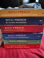9 boeken van Nicci French, Boeken, Thrillers, Gelezen, Nicci French, Nederland, Ophalen