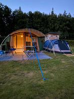 Prima 6 persoons tent van falcon, waterdicht grondzijl, Caravans en Kamperen, Ophalen, Gebruikt