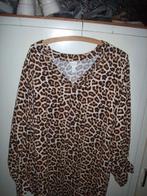 Damens  Zomer jurk tijger print,, Kleding | Dames, Jurken, Ophalen, Bruin, Maat 42/44 (L), Zo goed als nieuw