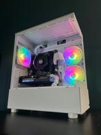 Witte Game Pc | RTX 3060Ti ( betere 4060), Computers en Software, Desktop Pc's, Nieuw, Gaming, SSD, Met videokaart