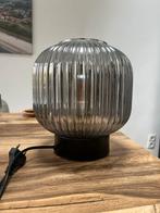 Sfeervolle lamp met stekker, Huis en Inrichting, Lampen | Tafellampen, Ophalen, Zo goed als nieuw, Glas, Minder dan 50 cm