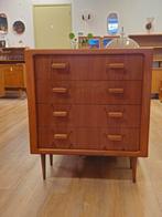 Vintage Silkeborg Deense Ladekast Kast Kastje, Huis en Inrichting, Ophalen, Silkeborg, Zo goed als nieuw, Minder dan 100 cm