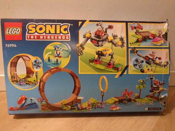 LEGO Sonic 76994 - Compleet!, Kinderen en Baby's, Speelgoed | Duplo en Lego, Zo goed als nieuw, Lego, Complete set, Ophalen of Verzenden
