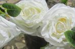 ROZEN - KUNST - WIT, Ophalen of Verzenden, Nieuw