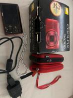 Nikon Coolpix S6300 Rood camera, Gebruikt, Compact, Ophalen of Verzenden, Nikon