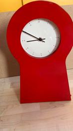 Staande IKEA klok rood, Ophalen, Zo goed als nieuw, Staande klok