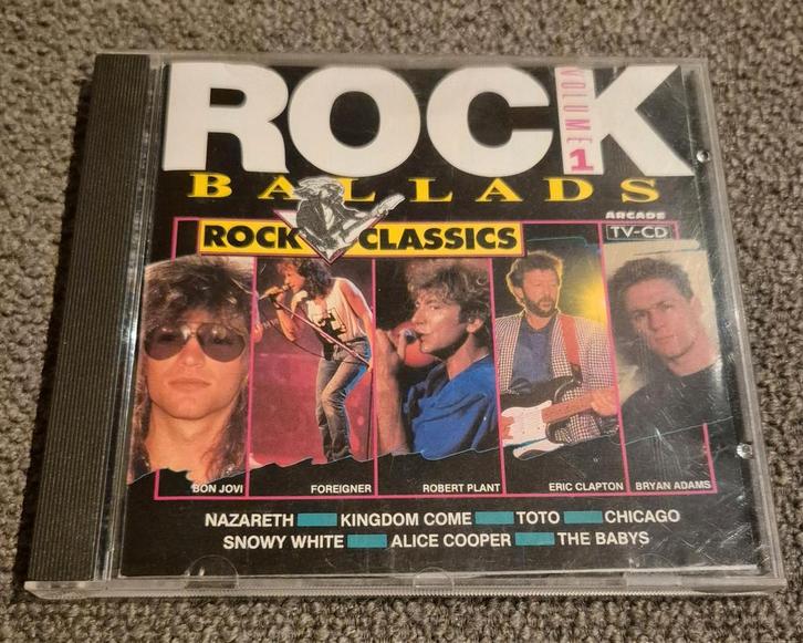 Rock Ballads - Rock Classics Vol. 1 CD, Cd's en Dvd's, Cd's | Rock, Gebruikt, Rock-'n-Roll, Ophalen