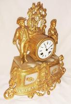 antieke franse pendule romantiekje   ad mougin, Antiek en Kunst, Antiek | Klokken, Ophalen