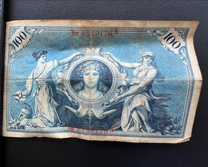 Duitse Reichsbanknote van 100 Mark, Postzegels en Munten, Bankbiljetten | Europa | Niet-Eurobiljetten, Duitsland, Ophalen of Verzenden