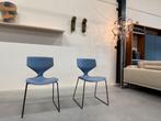 2 Nieuw Tonon Quo 910 Stoelen Blauw Design stoel, Twee, Nieuw, Ophalen of Verzenden, Tonon