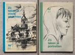 Boekje portretten tekenen en stadsgezichten Arti nr 2 en 3, Ophalen of Verzenden, Gebruikt, Boek of Gids