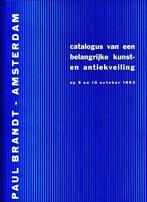 Veilingcatalogus 1962 PAUL BRAND Kunst en Antiekveiling, Boeken, Catalogussen en Folders, Gelezen, Ophalen of Verzenden, Catalogus