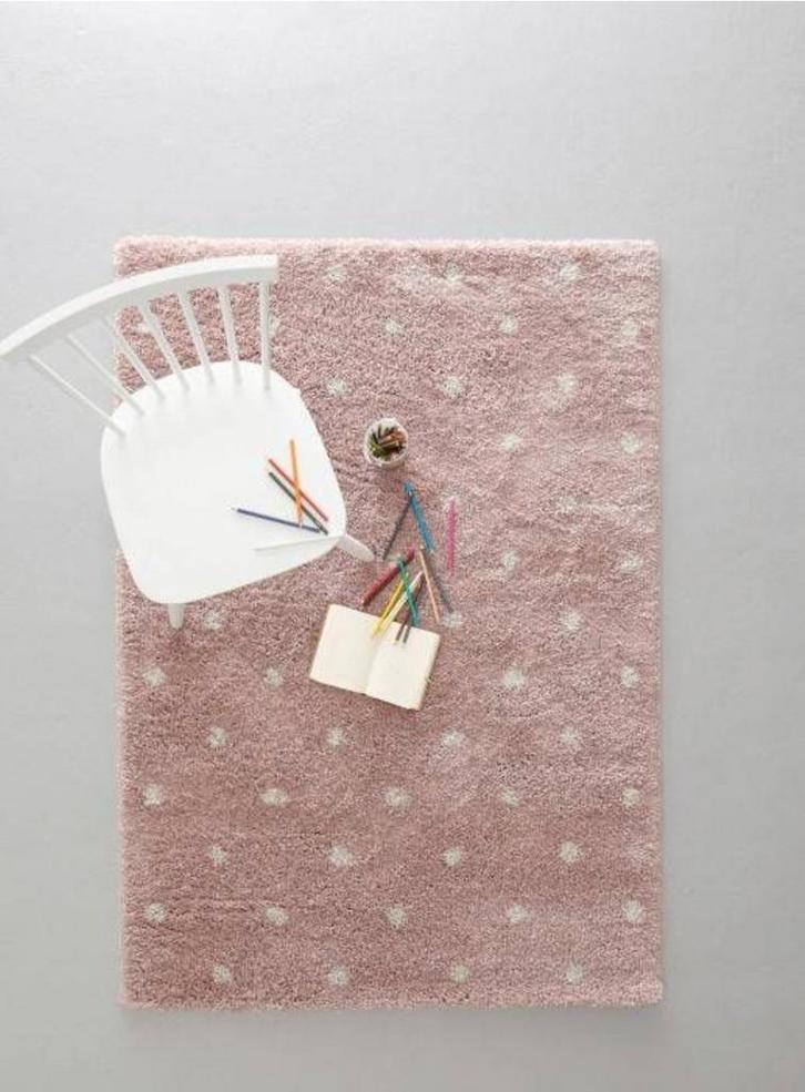 Lief oudroze vloerkleed, Huis en Inrichting, Stoffering | Tapijten en Kleden, Zo goed als nieuw, 100 tot 150 cm, 150 tot 200 cm