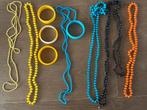 Kleurrijke Sieraden Set - Kettingen & Armbanden, Ophalen of Verzenden, Zo goed als nieuw, Blauw, Kunststof