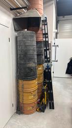 Stortkoker, stortslurf a 12 meter inclusief ophanging, Ophalen