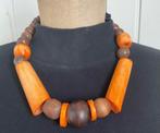 Ketting uit India handwerk, Sieraden, Tassen en Uiterlijk, Kettingen, Ophalen of Verzenden, Zo goed als nieuw, Overige materialen