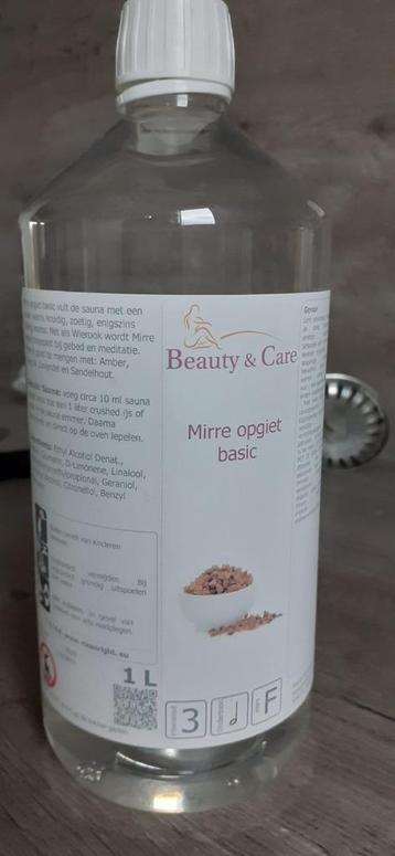 Sauna opgietgeur Mirre beschikbaar voor biedingen