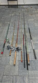 Set van vishengels, Watersport en Boten, Ophalen, Gebruikt, Overige typen