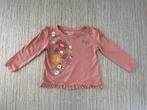 Lange mouwen shirt met bloemen/vlinder applicaties-maat 110, C&A, Meisje, Ophalen of Verzenden, Zo goed als nieuw
