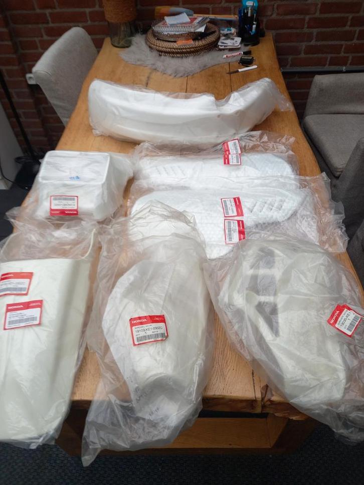 Honda MTX R2/125/200 Complete Kappenset - Wit, Fietsen en Brommers, Brommeronderdelen | Algemeen, Ophalen of Verzenden