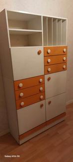 Vintage Kast met Lades en Open Vakken, Antiek en Kunst, Antiek | Meubels | Kasten, Ophalen