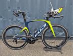 Fuji Norcom Straight 2.5 triathlon tijdrit fiets, Fietsen en Brommers, Fietsen | Racefietsen, 28 inch, Gebruikt, Carbon, 49 tot 53 cm