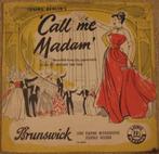 Various – Irving Berlin's Call Me Madam(10"/GEBRUIKT), 10 inch, Gebruikt, Ophalen of Verzenden