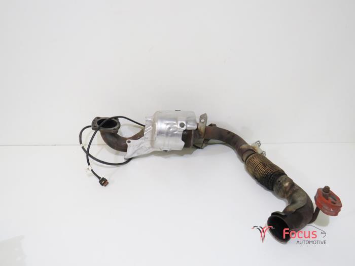 Katalysator van een Ford Fiesta, Auto-onderdelen, Uitlaatsystemen, Ford, Gebruikt, 6 maanden garantie, 12 maanden garantie, Ophalen of Verzenden