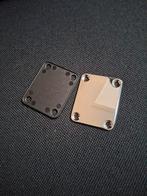Neck plate telecaster / stratocaster, Ophalen of Verzenden, Zo goed als nieuw, Elektrische gitaar