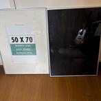 2 fotolijsten 50x70, Ophalen, Zo goed als nieuw