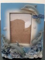 Fotolijstje 3D met dolfijnen in koraal NIEUW, Minder dan 50 cm, Nieuw, Ophalen of Verzenden, Foto of Poster