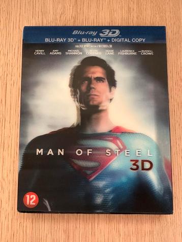 Man of Steel 3D Bluray (NL uitgave - Lenticular Slipcover) beschikbaar voor biedingen