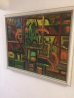 Schilderij , Olieverf op doek/canvas/gesigneer H.v.Zanten, Antiek en Kunst, Ophalen of Verzenden