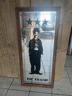 Spiegel charlie chaplin, Antiek en Kunst, Ophalen, Rechthoekig