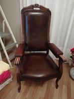 Te koop opa stoel antieke stoel, Antiek en Kunst, Ophalen
